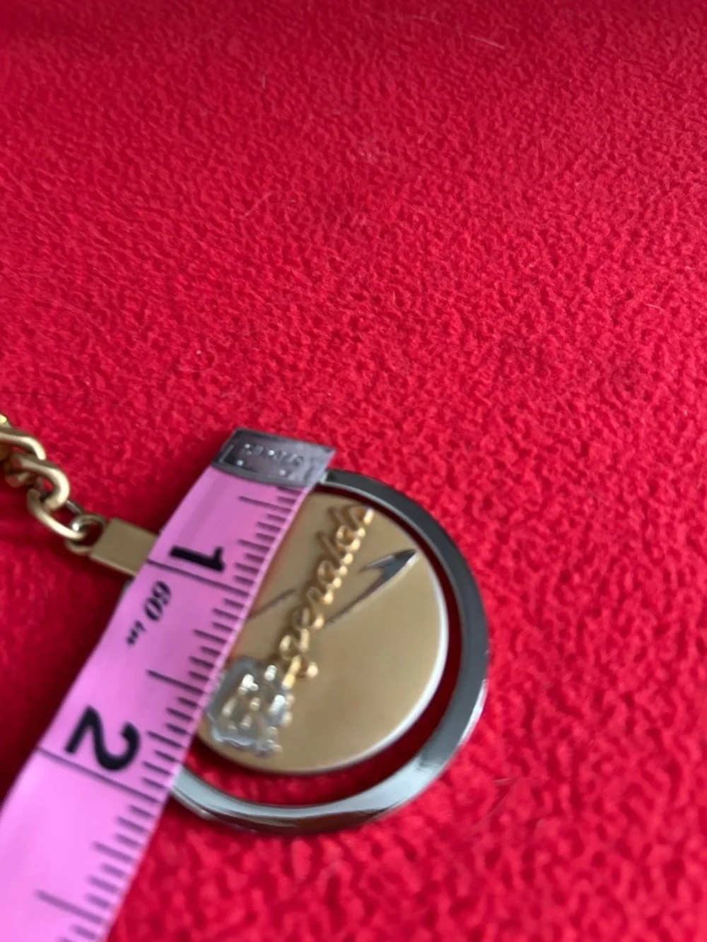 Fitzgerald Gold silver Keychain unisex